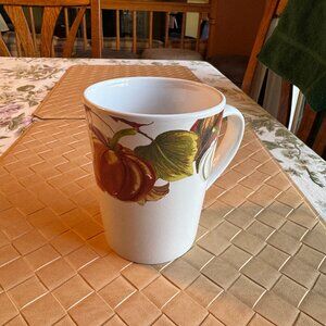 Royal Norfolk Fall Pumpkin Themed Ceramic Coffee Mug 16 oz